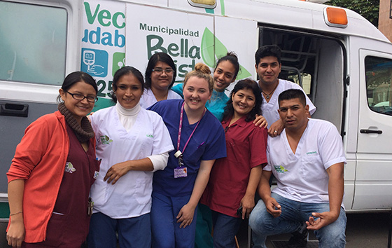 DMU Global delivers dream international experience for Midwifery student Becky