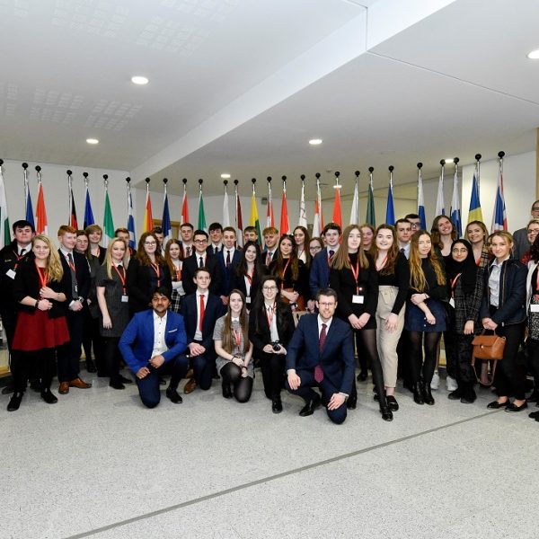 Students visit European Parliament on trip to Brussels and Ypres